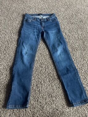 7 For All Mankind Women's Skinny Jeans - Dark Blue Denim